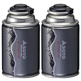 ソト(SOTO) 日本製 CB缶 ハイパワー カセットボンベ アウトドア CB TOUGH 125 2本セット ST-A711-2 （ST-711 CB TOUGH125 2本組)