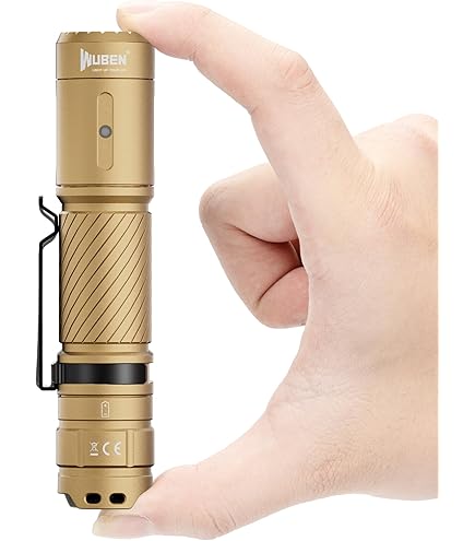 Amazon.co.jp: WUBEN T4 タクティカル懐中電灯 EDC 用充電式、小型懐中