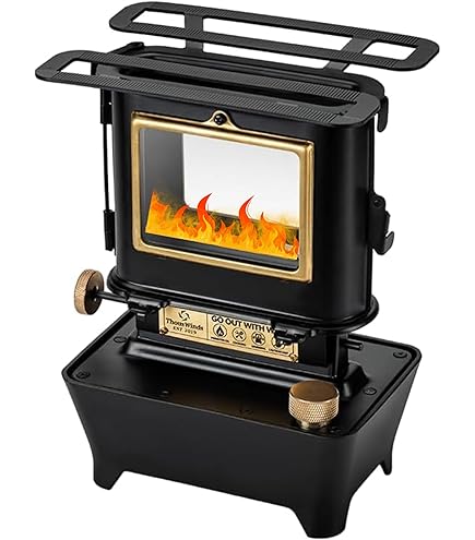 v*e様 激レア　激安　アイロンストーブ　キャンプストーブ　真鍮タンク　ビンテー Amazon.co.jp: Thous Winds アイロンストーブ ファイヤーダンス