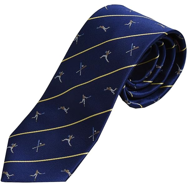 Amazon | [0-STYLE.cravat] ネクタイ スポーツ 野球 紺 ネイビー
