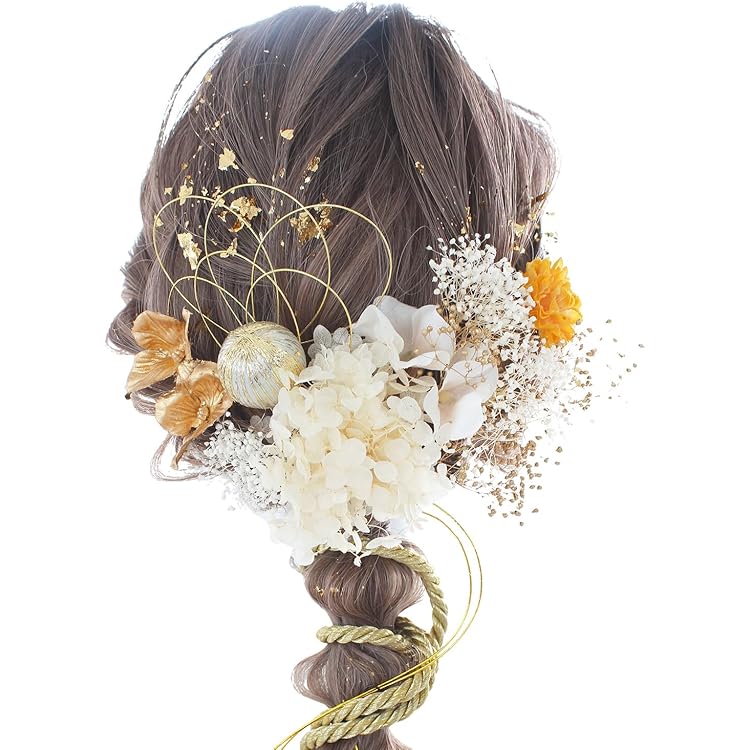 Amazon.co.jp: 髪飾り 成人式/結婚式/七五三/卒業式/入学式 ヘッド
