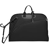 【グッシオウォーモ】ガーメントバッグ ハンガー付き スーツ ビジネス 出張 形崩れ防止【商品改良済み】 イタリアンスタイルデザイン キャリー通し 冠婚葬祭 メンズ GUSCIO 195007 (ブラック)