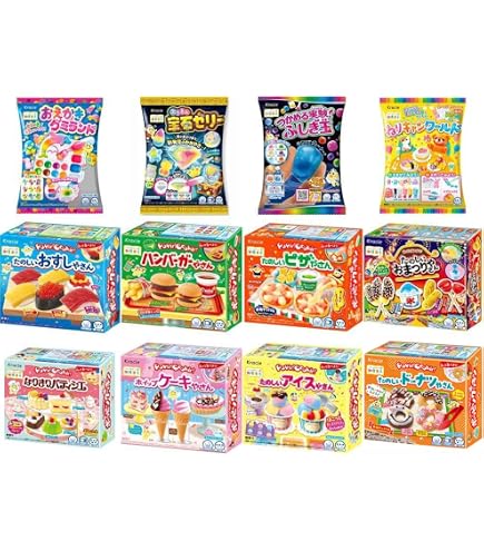 Amazon.co.jp: クラシエ ポッピンクッキン 8種 詰め合わせ 各1個
