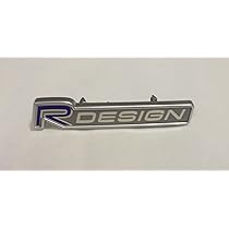 Amazon | Volvo R Design グリルエンブレムバッジ 30695855 C30 S40 