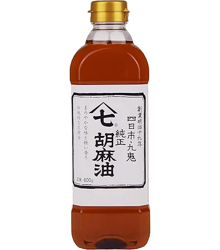 Amazon | 九鬼 純正胡麻油こいくち 600g(ポリ) | 九鬼 | ごま油 通販