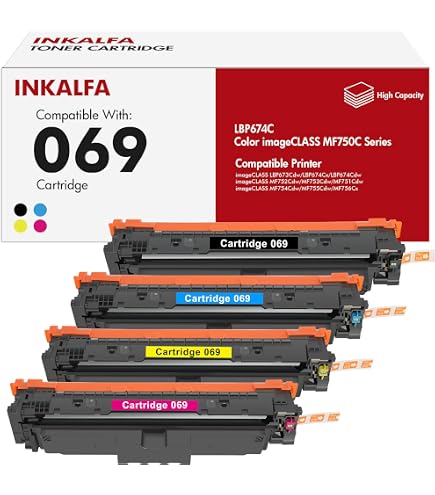 Amazon.co.jp: LeciRoba 互換トナーカートリッジ Canon 069H 069 H交換