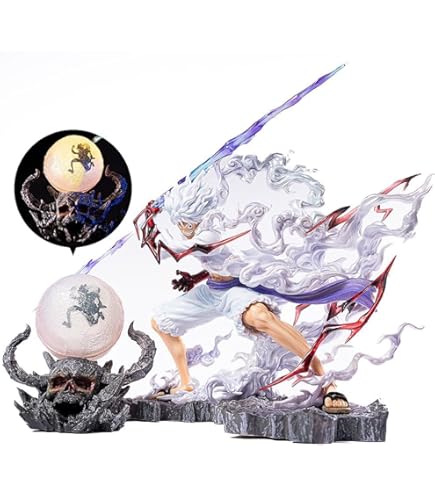 Amazon.co.jp: ワンピース ビ「王座雷神」エネル フィギュア 塗装済み 