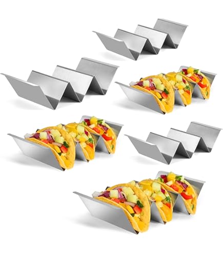 Stand In Legno Per Taco Olympia 275x150x55 Mm - Per Servire Cibo In Ristorante E Bar - Foto 8