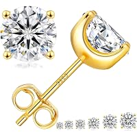 Amazon | ピアス モアサナイト ダイヤ メンズ モアッサナイト 