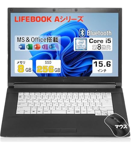Amazon.co.jp: 富士通 LIFEBOOK A550/A Core i5 4GB 160GB DVDマルチ