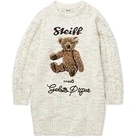 Amazon | ジェラートピケ レディース シュタイフ パウダーネップ