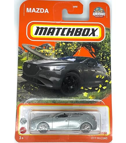 Amazon | Matchbox 2019 マツダ 3 (レッド) | ミニカー・ダイキャスト