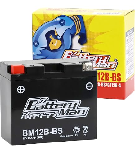 Amazon | 台湾ユアサ YT12B-BS シールド型 AGM バイク用バッテリー