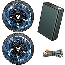Amazon.co.jp: Voango 空調作業服 ファンバッテリーセット 【20V高出力