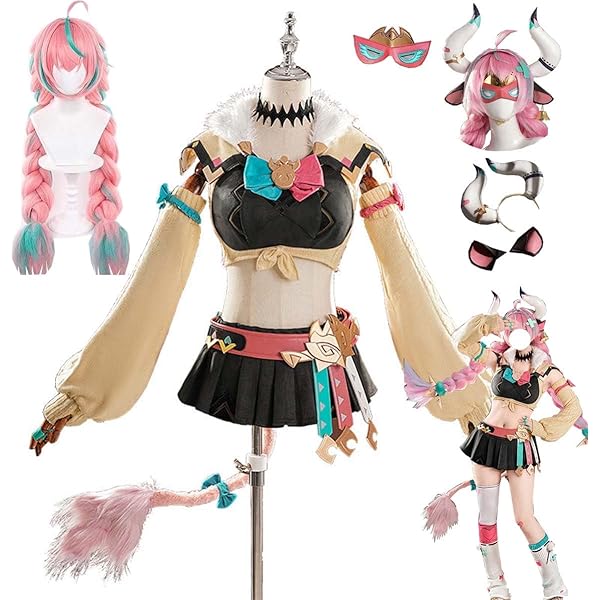 ヴァレサ　コスプレ　小道具付き　フルセット 漫囧製　女性Sサイズ Amazon.co.jp: [KANKUXS] フルセット 衣装+角+尻尾+靴+