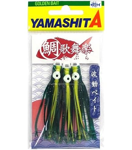 ヤマシタ　鯛歌舞楽　波動ベイトセット Amazon.co.jp: ヤマシタ(YAMASHITA) タイラバ 鯛歌舞楽 波動