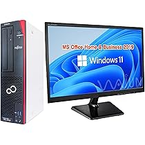 Amazon.co.jp: 【整備済み品】 デスクトップPC ESPRIMO D587/24型液晶