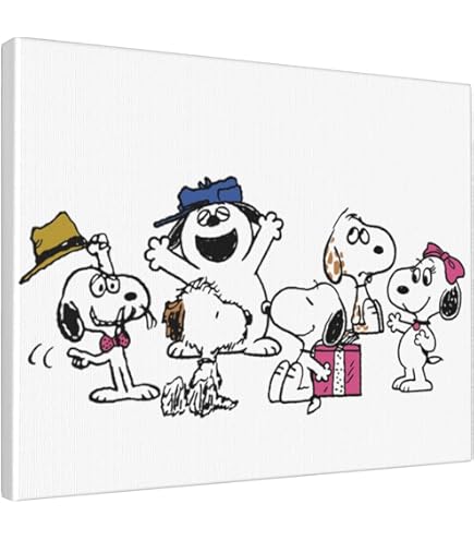スヌーピー 油絵 飾り アート Amazon.co.jp: スヌーピーの油絵 Snoopy アートパネル