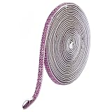 ラインストーンテープ 自粘着 キラキラ デコシール 幅4.5mm 2列 バイオレット 長さ90cm DIY用 多列 幅4.5mm〜18mm NANDELMO ND-0180-R04-VL-4.5mm-2L
