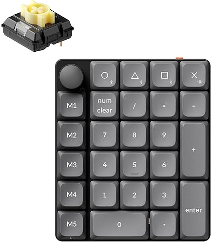 Amazon.co.jp: Keychron Milk POM ロープロファイルバナナスイッチ 110
