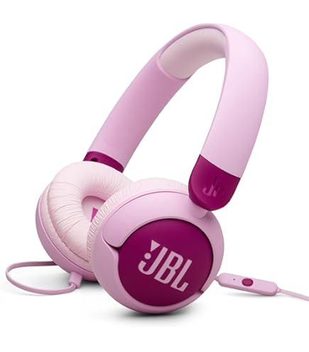 Amazon.co.jp: JBL JR310 子供向け ヘッドホン 音量制御機能搭載
