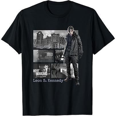 Amazon | バイオハザード ヴィレッジ ゲーミングデザイン Tシャツ | T