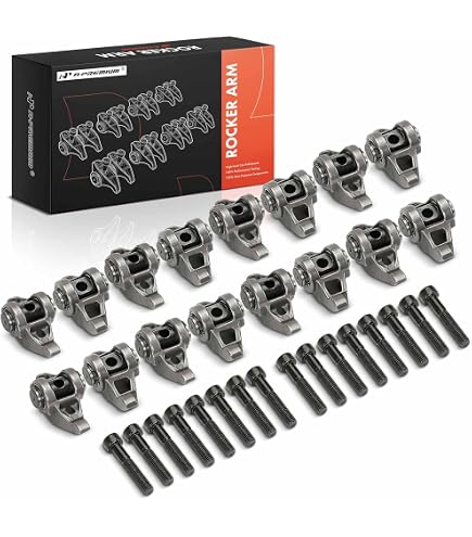 17-4PH Self-Aligning Rocker Arm Set – Ford SBF 260-351W 1962-2001, 1.6 Ratio, 3/8 Stud