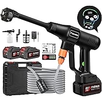 Amazon | 高圧洗浄機 コードレス 充電式 【2025新登場強化版