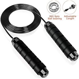 なわとび トレーニング用 脂肪燃焼 縄跳び 大人用 子供用 長さ調節可能 ダイエット フィットネス 健康維持