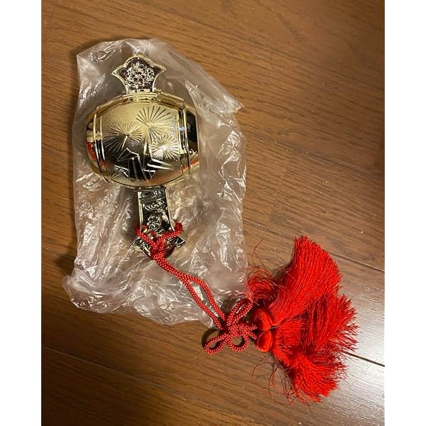 Amazon.co.jp: [梅都工房] 根付 銀製 打ち出の小槌 こづち 作品 : 家電