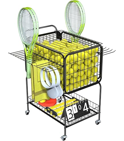 Amazon | 折りたたみ式 テニスフレーム アルミニウム合金 カート 移動