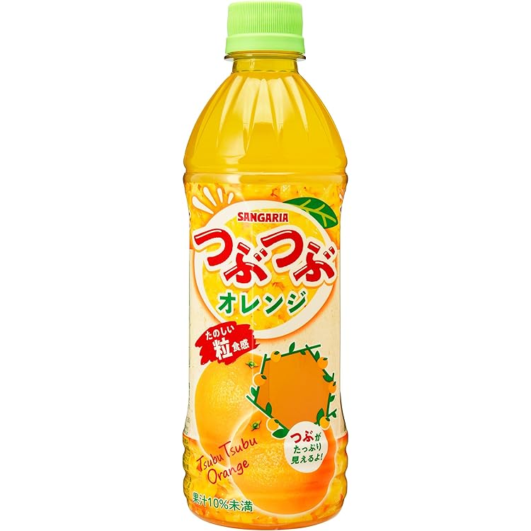 Amazon.co.jp: ポッカサッポロ つぶたっぷり贅沢みかん400g ボトル缶