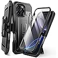 SUPCASE iPhone 16 Pro Max Case, 6.9 inch 2024 Full Protection, Vertical and Horizontal Protection, Shock Resistant, US Military Standard Certified, Double-Sided Cover, Protective Film, Back Clip