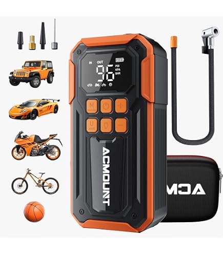 Amazon.co.jp: AstroAI Tire Inflator L7S Portable Air Compressor