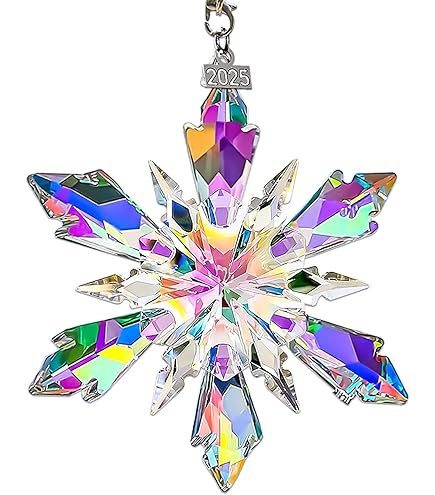 Amazon.co.jp: Swarovski Crystals Ball Ornament - Gold-Tone Metal