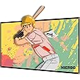 プロジェクター スクリーン 新しいアップグレード版 (取り付けのツール付き) NIERBO 60インチ サイズ 16:9 ローリング式 持ち運びホームシアター スクリーン 軽便 投影用 会議 教室 屋外屋内用 映画 スクリーン (60インチ)