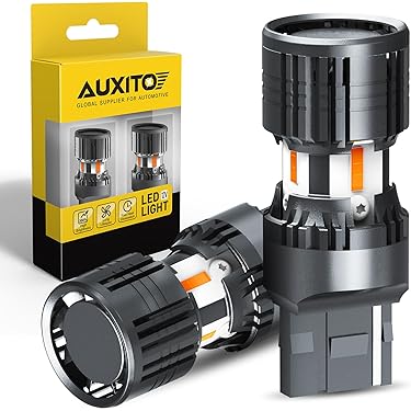 L500/510系 ミラモデルノ H9.5-H10.9 LED ウインカー球 アンバー 4個セット 放熱ファン搭載 ハイフラ防止抵抗内蔵
