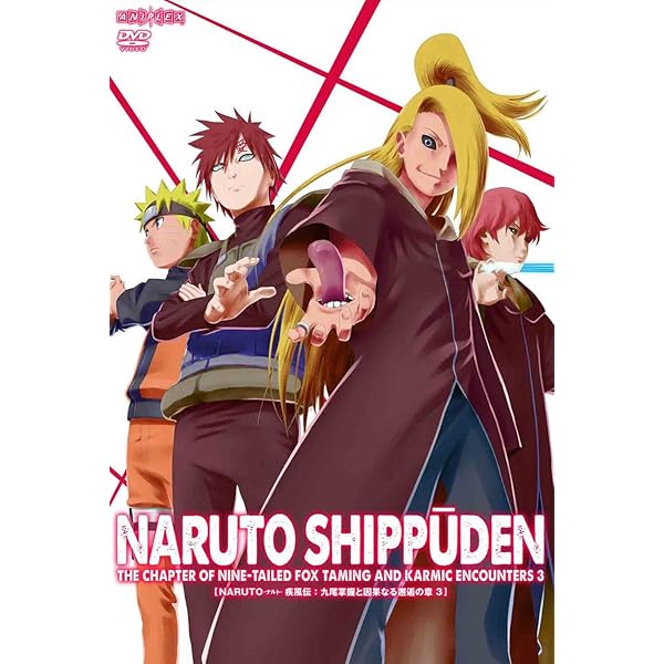 NARUTO SHIPPUDEN DVDナルトとサスケの章2と3 NARUTO SHIPPUDEN DVD