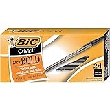 BIC Cristal エクストラスムーズ ボールペン 24 Count