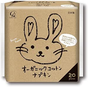 Amazon コットン ラボ オーガニック コットンナプキン 個入 コットンラボ 生理用紙ナプキン