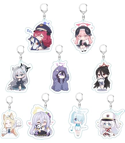 Amazon.co.jp: ブルーアーカイブ グッズ キーホルダー ブルアカ 砂狼