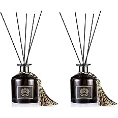 Amazon Co Jp Enルームディフューザー オイルディフューザー リードスティック 上品な香り ホテルシリーズ 遮光瓶 おしゃれ アロマ 寝室 リビングルーム オフィス用 芳香剤 ルームフレグランス 50ml 2個 ホーム キッチン