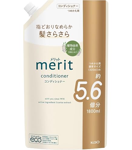 Amazon | Merit メリット シャンプー つめかえ用 1800ml | Merit