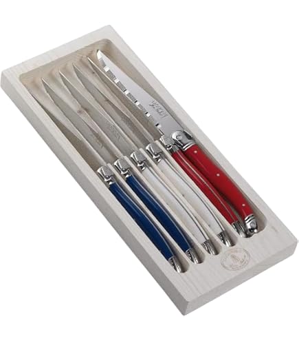 Amazon.co.jp: Laguiole Jean Dubost 97600 Set de 6 Couteaux Steak