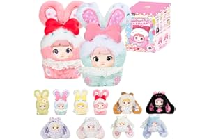 TOP TOY × Nommi 米宝スイートラビット シリーズ ぬいぐるみ ペンダント【1ピース】ガチャガチャ ブラインド ボックス フィギュア プラモデル プレミアム おもちゃソフビ 誕生日 プレゼント オリジナル キャラクター クリスマス ギフト