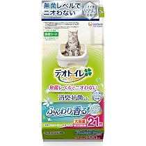 デオトイレ 緑茶消臭サンド4L×3個 お手入れ簡単