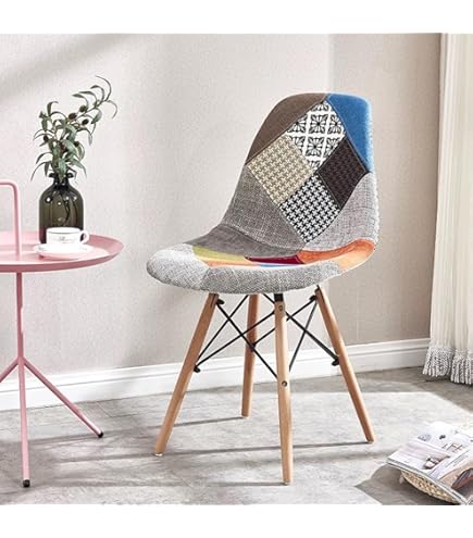 Amazon｜【WNJAPAN】イームズ チェアパッチワーク DSW Eames アーム