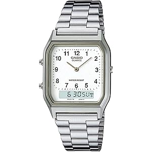 [カシオ] 腕時計 スタンダード AQ-230A-7BMQYJF シルバー