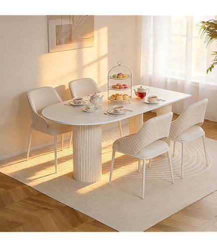 Amazon｜サルタレッリ アマルフィダイニングテーブル 145cm アイボリー