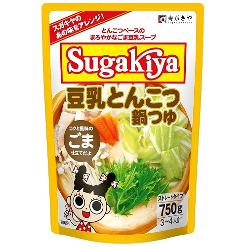 寿がきや SUGAKIYA 豆乳とんこつ鍋つゆ